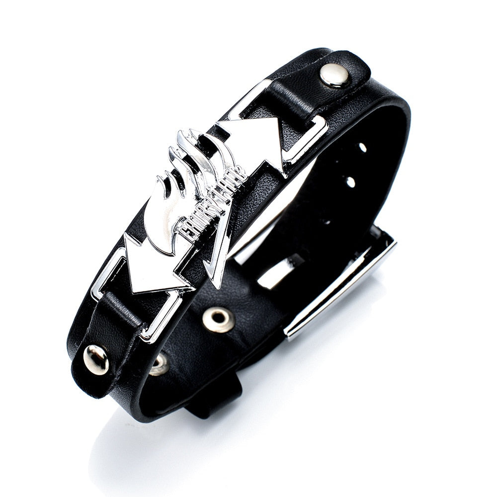Toy Treasure Kids Cartoon Anime Wristbands – Attack on Titan, Naruto, One Piece, Black Butler, Fairy Tail, Death Note, Bleach Anime Accessories