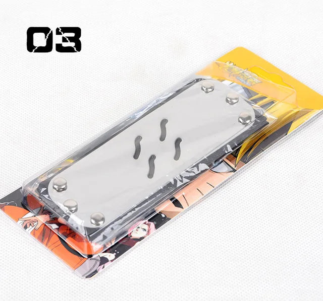 Anime Naruto Headband Cosplay Hot Sell Kids Toys Unisex Fashionable Guard Headband Cartoon Accessories Toy Gifts